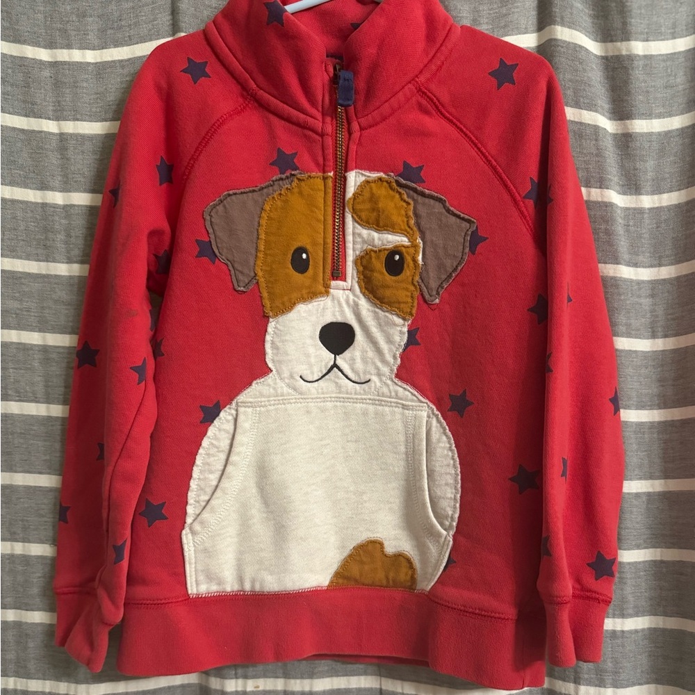 Mini Boden dog zip up
